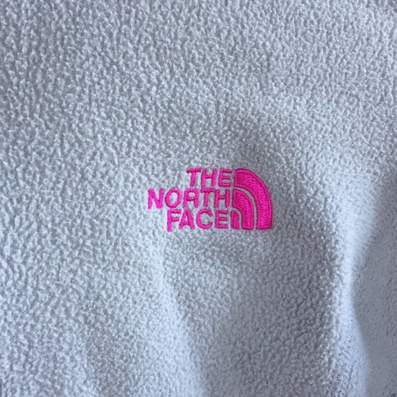 The North Face Fleece 1/4 Zip Glacier Pullover Baselayer Grey, XS - Picture 4 of 7